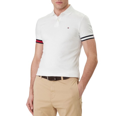 TOMMY HILFIGER MW0MW42743 - White - POLO