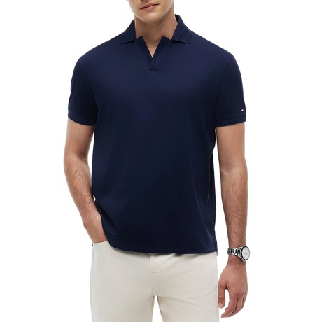 TOMMY HILFIGER MW0MW42745 - Carbon Navy - TRICOURI POLO