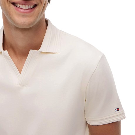 TOMMY HILFIGER MW0MW42745 - Ivory Petal - TRICOURI POLO - Image 3
