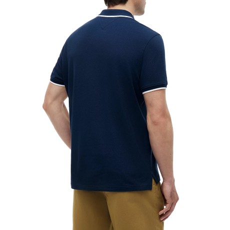 TOMMY HILFIGER MW0MW42748 - Carbon Navy|WHITE  - POLO - Image 2