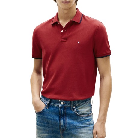 TOMMY HILFIGER MW0MW42748 - Regatta Red|BLU - POLO