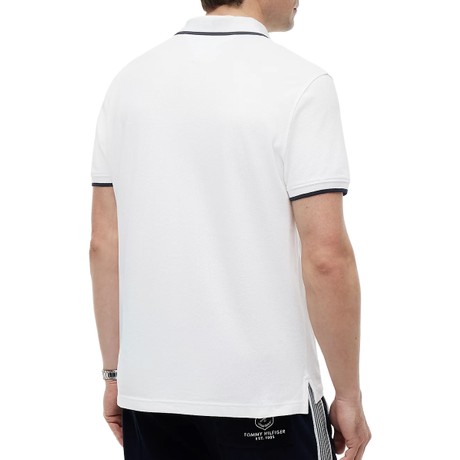 TOMMY HILFIGER MW0MW42748 - White|BLU - POLO - Image 2