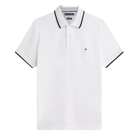 TOMMY HILFIGER MW0MW42748 - White|BLU - POLO - Image 3