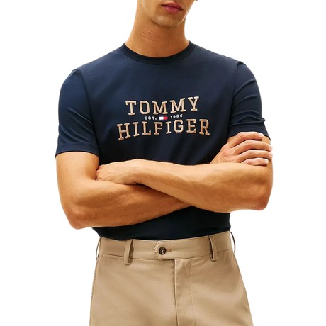 TOMMY HILFIGER MW0MW42803 - Desert Sky - T SHIRT