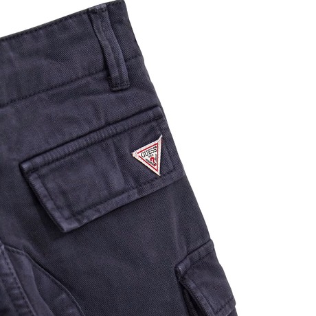 GUESS N3YB04 - SMART BLUE                     - PANTALONI - Image 3