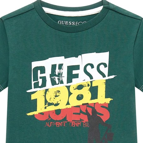 GUESS N5RI02 - SERPENTINE GREEN               - T SHIRT - Image 3
