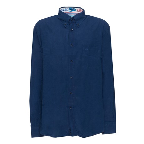 PAUL & SHARK P14P1318 - BLU - SHIRTS