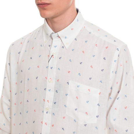 PAUL & SHARK P20P3262S - BIANCO|BLU|ROSSO - SHIRTS - Image 3