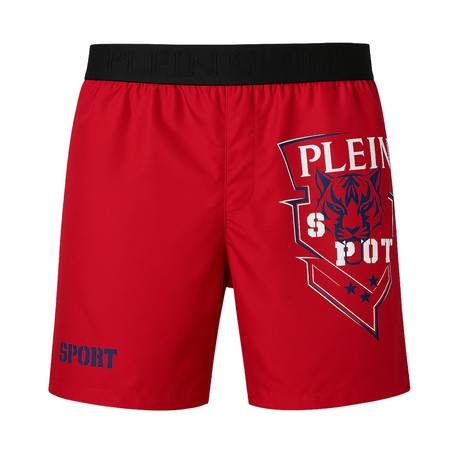 PLEIN SPORT PS25MBL03 - RED/NAVY  - KOSTUM