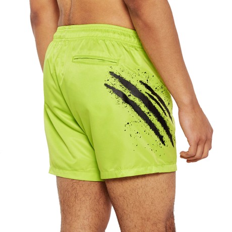 PLEIN SPORT PS25MBM04 - LIME - SWIMSUITS - Image 2