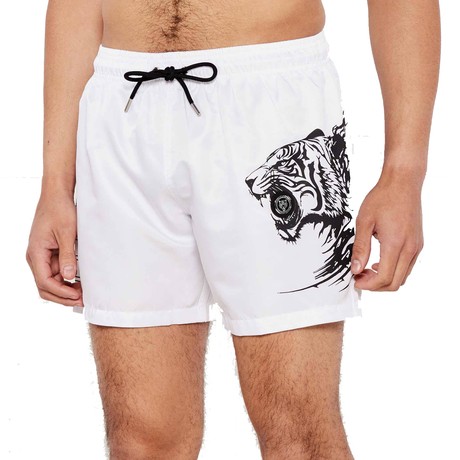 PLEIN SPORT PS25MBM06 - WHITE - BAÑADORES