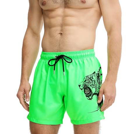 PLEIN SPORT PS25MBM06 - GREEN   - BAÑADORES