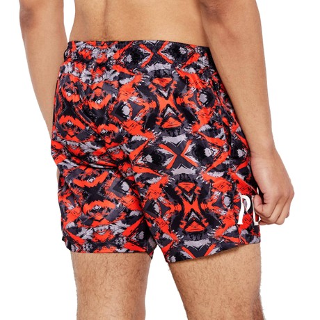 PLEIN SPORT PS25MBM09 - RED/BLACK - MAILLOT DE BAIN - Image 2