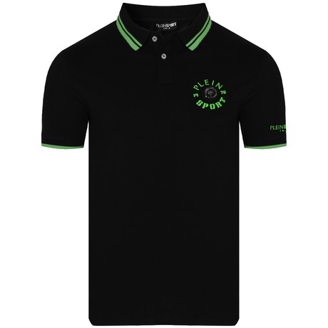 PLEIN SPORT PS25MPL02 - BLACK - POLO