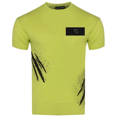 PLEIN SPORT PS25MTS02 - LIME - T SHIRT
