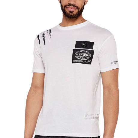 PLEIN SPORT PS25MTS03 - WHITE - TRICOU