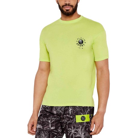 PLEIN SPORT PS25MTS09 - LIME - T SHIRT