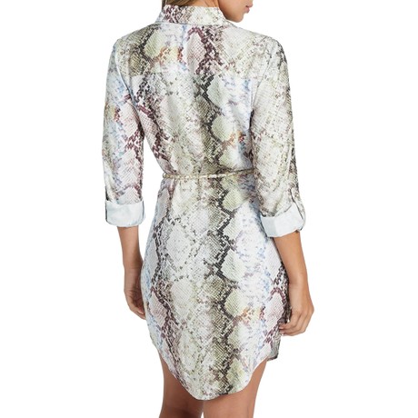 GUESS Q2RK17 - GLAM SNAKE PRINT - DRESSES - Image 2