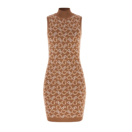 GUESS Q4BK18 - COCONUT LATTE MULTI - VESTIDOS - Image 3