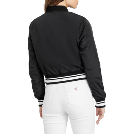GUESS FACTORY Q4BL27 - Jet Black A996 - JACKETS - Image 2