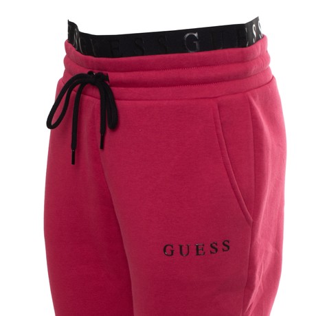 GUESS Q4OQ10 - SPLATTER RED - PANTALONI - Image 3