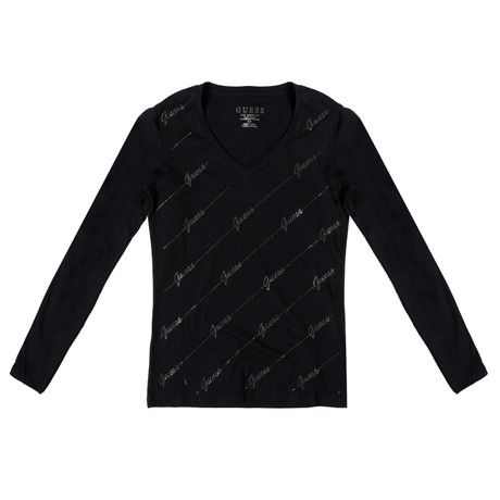 GUESS Q5RP12 - Jet Black A996 - ФУТБОЛКА - Image 2