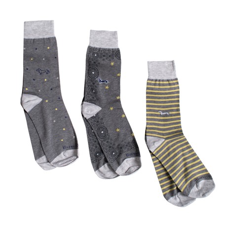 HARMONT & BLAINE QKD0060 - GRIGIO/GIALLO - UNTERKLEIDUNG