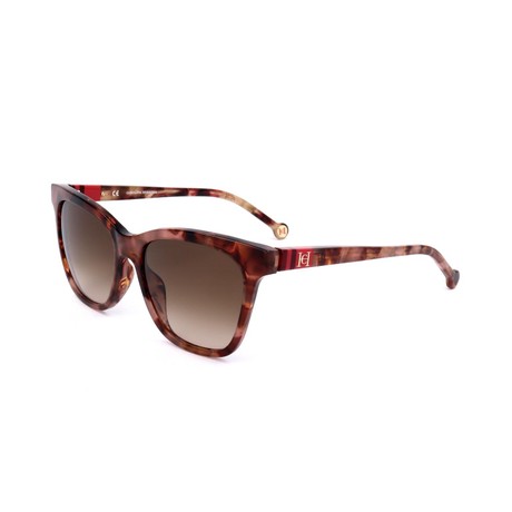 CAROLINA HERRERA SHE867 - MELANGE BROWN - SUNGLASSES - Image 2