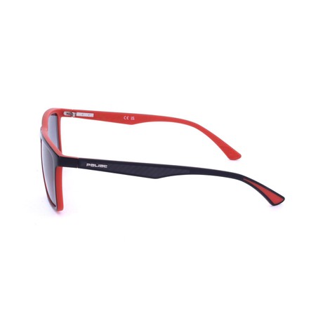 POLICE SPLN26 - SHINY BLACK WITH SEMI MATT RED PARTS - OČI - Image 3