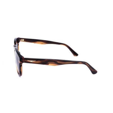 Солнцезащитные Очки Police shiny striped brown &mdash; фотографии 3