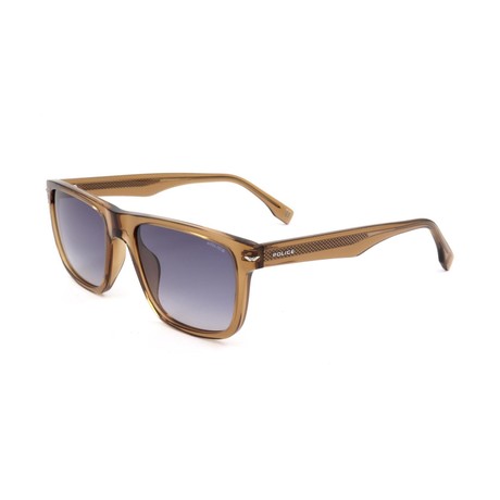 POLICE SPLQ83 - SHINY TRANSPARENT LIGHT BROWN - SUNGLASSES - Image 2