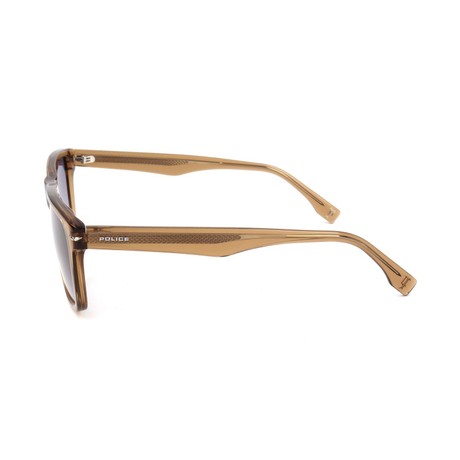 POLICE SPLQ83 - SHINY TRANSPARENT LIGHT BROWN - SUNGLASSES - Image 3