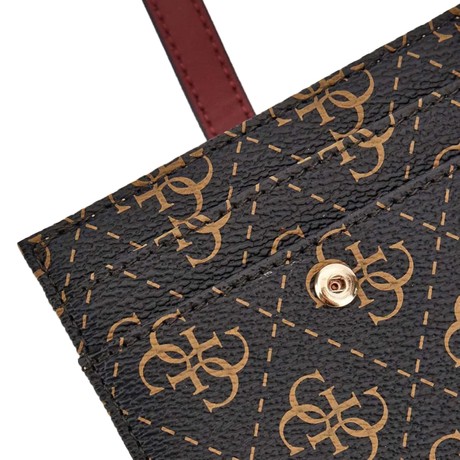 GUESS SWQE85 - BROWN LOGO - PICCOLA PELLETTERIA - Image 3