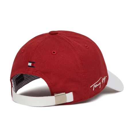 TOMMY HILFIGER THCCU236GW - WHITE RED - KLOBUKI - Image 2