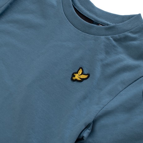 Marškinėliai Lyle&Scott ocean sky &mdash; fot 3