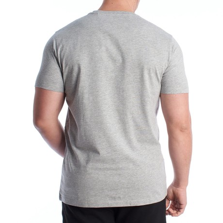 T-shirt U.s. Polo Assn grigio &mdash; foto 2