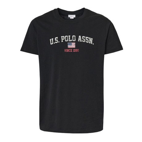 Tricou U.s. Polo Assn nero &mdash; poze 3