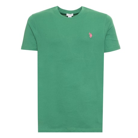 U.S. POLO ASSN US41154052 - VERDE MELA - T SHIRT