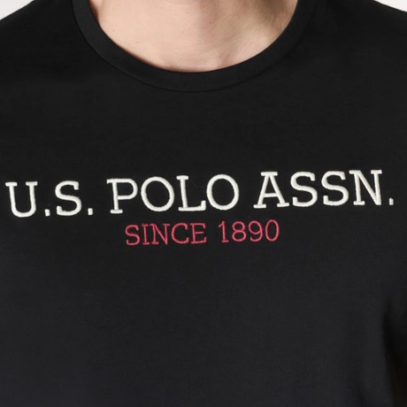 Tricou U.s. Polo Assn nero &mdash; poze 3