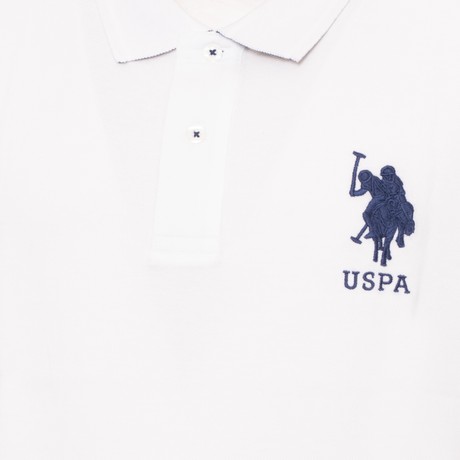 U.S. POLO ASSN US41197046 - BIANCO BLU - МУЖСКИЕ СПОРТИВНЫЕ РУБАШКИ С КОРОТКИМИ РУКАВАМИ - Image 2