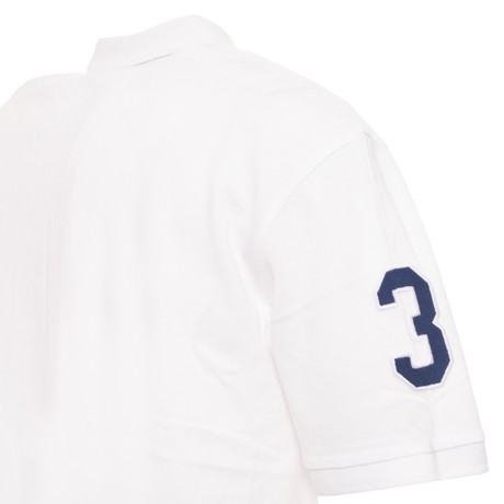 U.S. POLO ASSN US41197046 - BIANCO BLU - МУЖСКИЕ СПОРТИВНЫЕ РУБАШКИ С КОРОТКИМИ РУКАВАМИ - Image 3