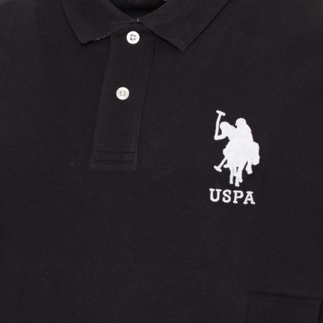 U.S. POLO ASSN US41197046 - NERO BIANCO - МУЖСКИЕ СПОРТИВНЫЕ РУБАШКИ С КОРОТКИМИ РУКАВАМИ - Image 2