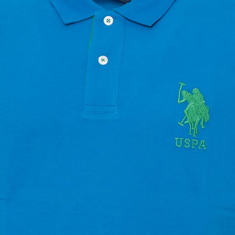 U.S. POLO ASSN US41197046 - TURCHESE VERDE - МУЖСКИЕ СПОРТИВНЫЕ РУБАШКИ С КОРОТКИМИ РУКАВАМИ - Image 2