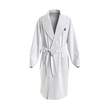 TOMMY HILFIGER UW0UW02902 - WHITE/outline signature - HOME