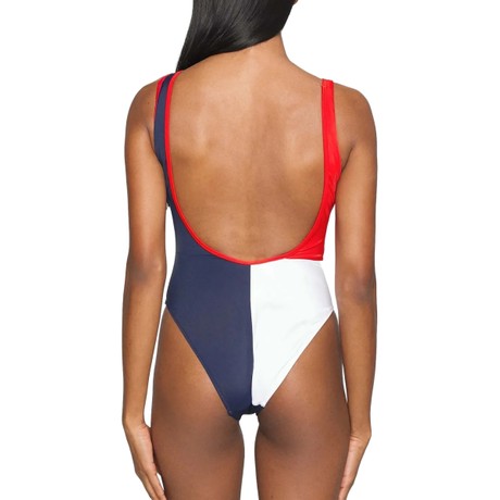 TOMMY JEANS UW0UW04095 - BLUE MULTI - MAILLOT DE BAIN - Image 2