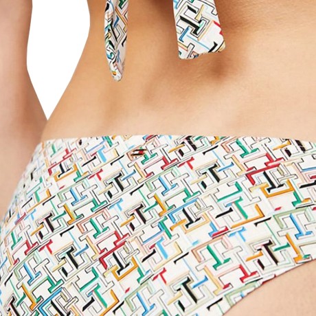 TOMMY HILFIGER UW0UW05272 - BEIGE MULTI - SWIMSUITS - Image 3