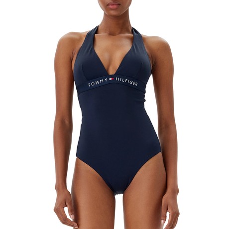 TOMMY HILFIGER UW0UW05850 - BLUE - КУПАЛЬНИКИ