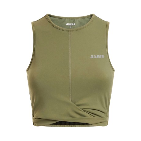 GUESS V2BP03 - LICHEN LEAF GREEN              - TOPS AND TANK TOPS - Image 2