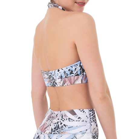 GUESS V3GP06 - FOLIAGE ALLOVER BLUE - TOPS AND TANK TOPS - Image 2