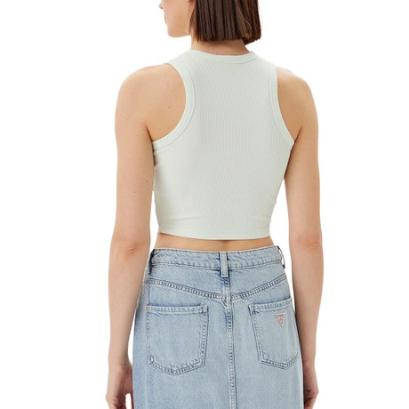 GUESS V3GP19 - LIGHT SAP GREEN                - TOPS AND TANK TOPS - Image 2